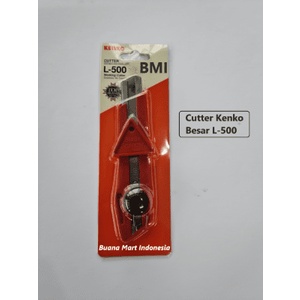 

Cutter Kenko Besar L500 | Cuter Kenko L 500 | Pemotong Kertas | ATK