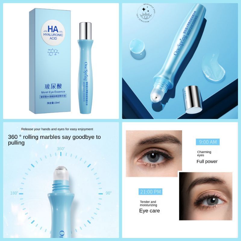 Medan Termurah by One spring serum mata panda eye roll on moist eye essence eye care