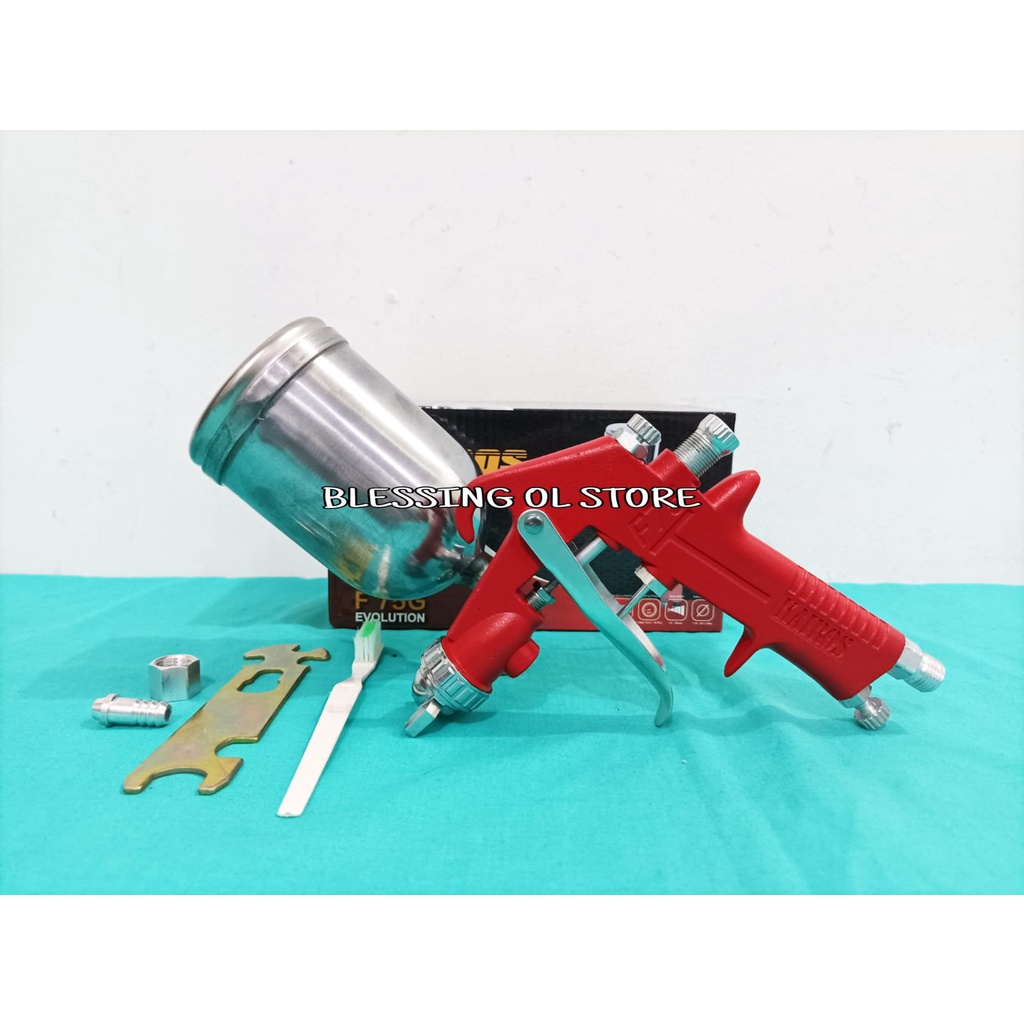 SPRAY GUN TABUNG ATAS F75 / SPRAY GUN F75G
