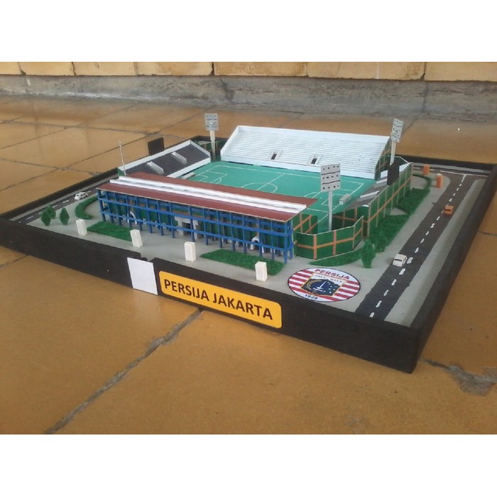 miniatur stadion lebak bulus