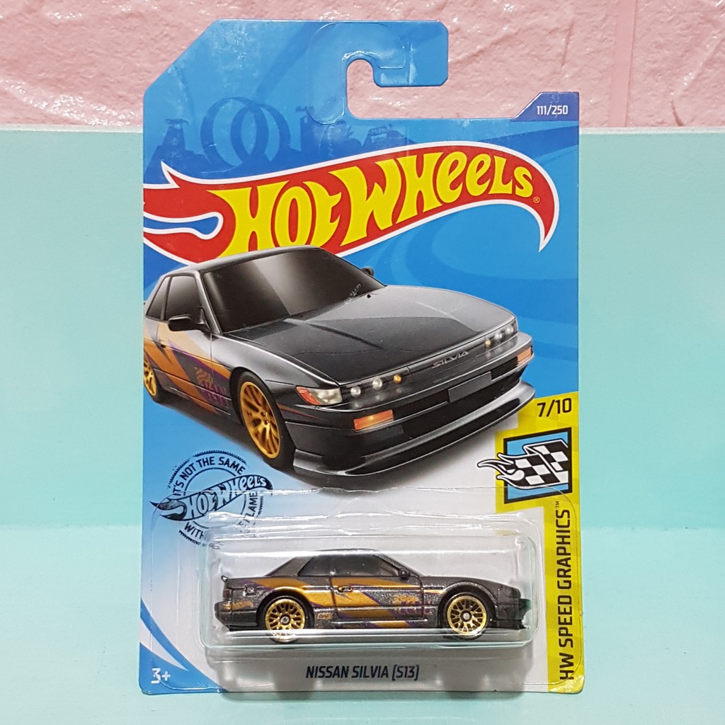Hot Wheels Nissan Silvia S13 KW Abu Grey Biru Navy Merah Red LBWK S15 Super LB Silhouette
