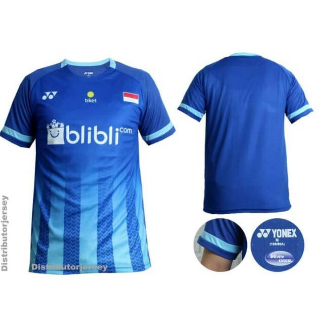 Baju BADMINTON BULUTANGKIS Yonex Y.153 Biru