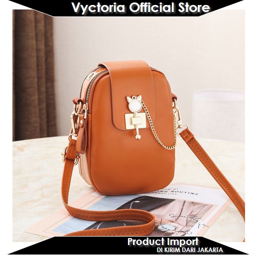 (COD) Vyctoria VOS68621 Tas Selempang Wanita Fashion Import Grosir Promo GT1626 JT68621 BQ3172 68621 3172 1626