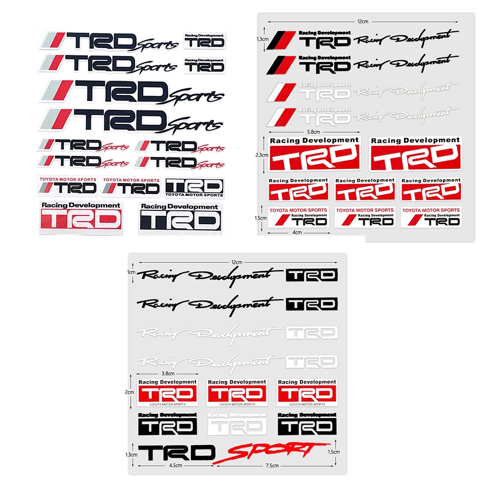 Stiker Reflektif Dekoratif Untuk BRZ / Reiz / 86GT / GAZOO Toyota