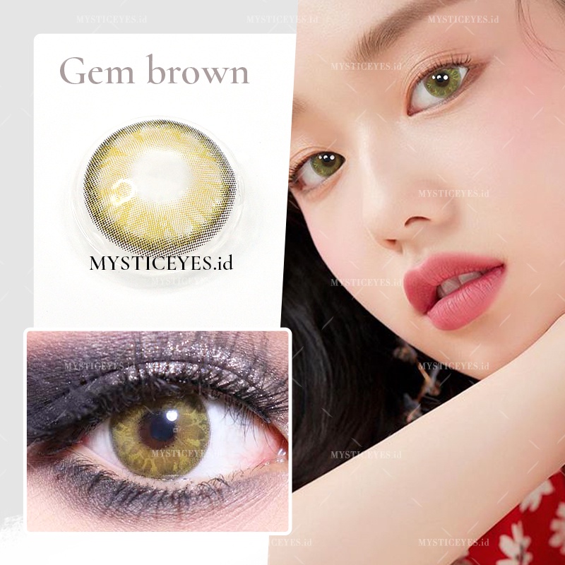 [✅COD] MYSTICEYES SOFTLENS COLORFUL GEM SERI 14MM (NORMAL)