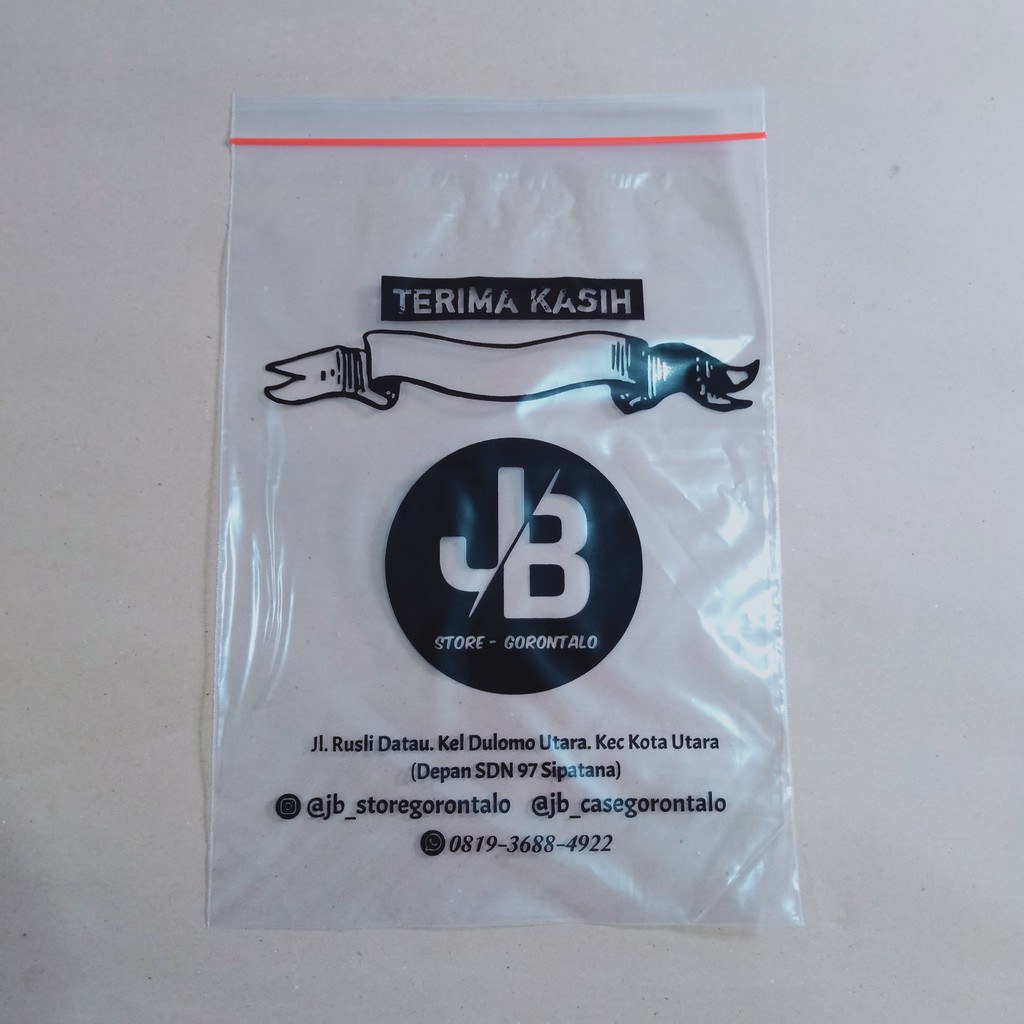 Plastik Ziplock Klip Zipper Ukuran 30 x 40