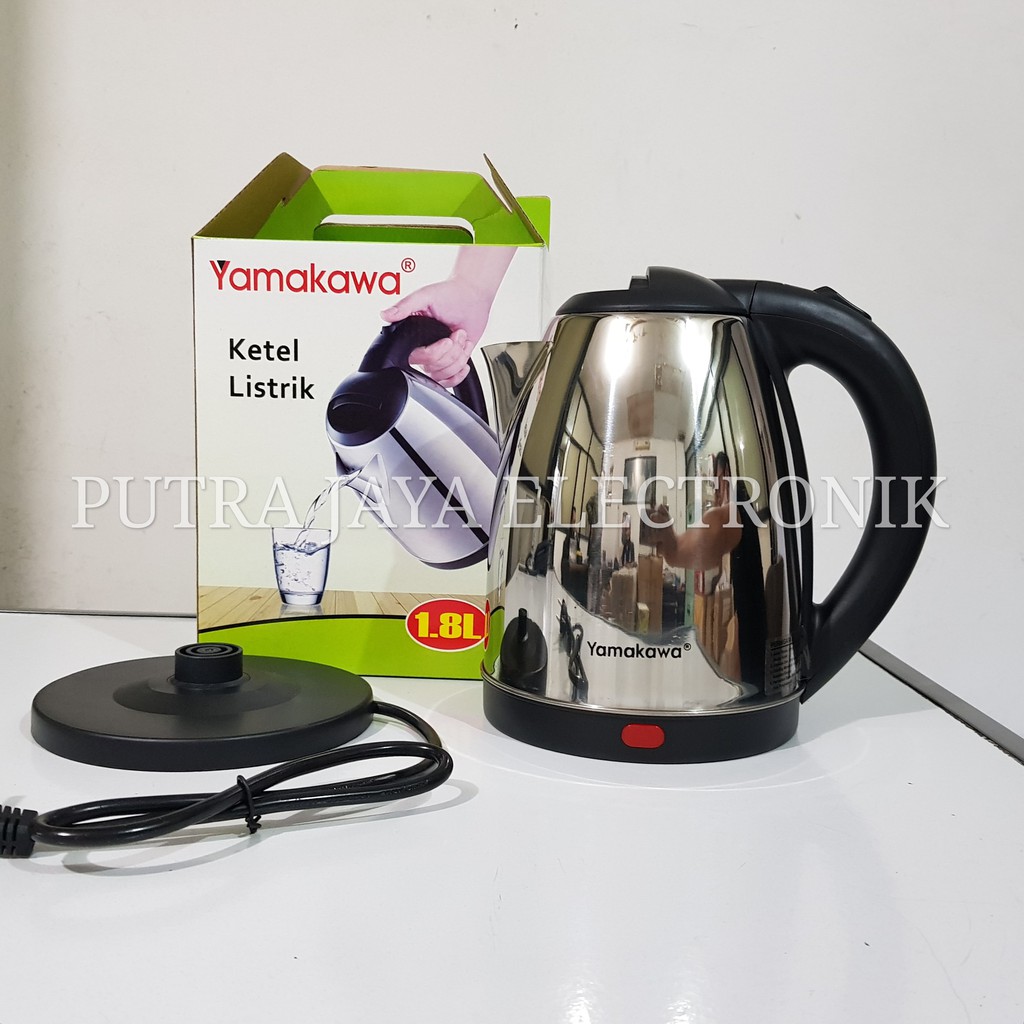 TEKO / KETEL LISTRIK YAMAKAWA YK18 1,8L ELECTRIC KETTLE / PEMANAS AIR