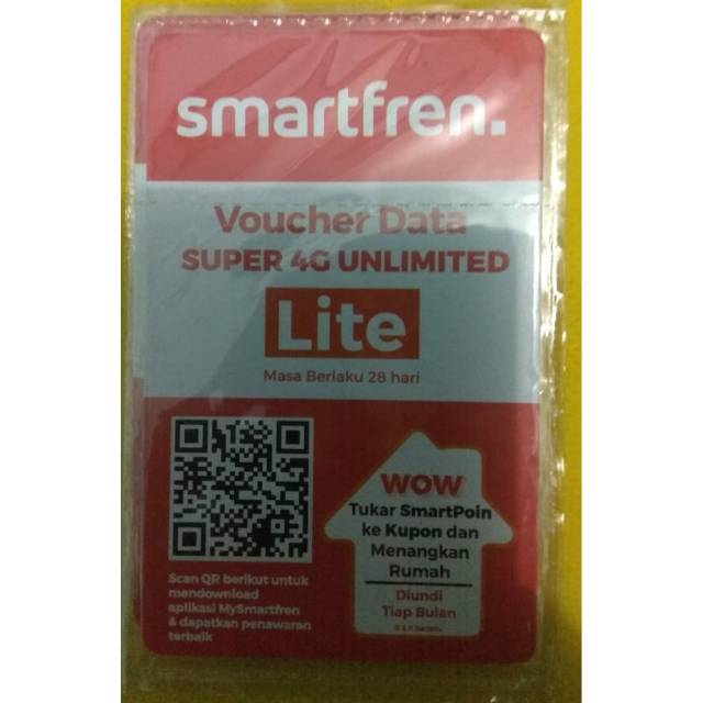 Voucher smartfren unlimited lite