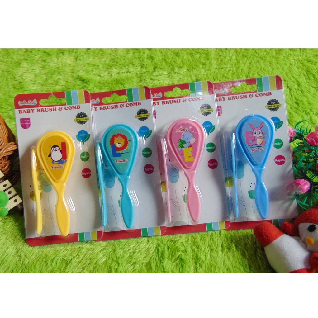 PROMO AKHIR BULAN !!! Sisir Dan Sikat Bayi Reliable- Sisir Bayi Lembut Murah