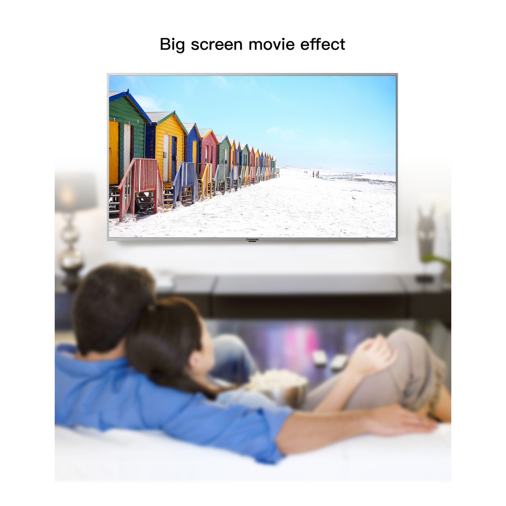 Google TV Changhong 65 Inch 4K UHD Smart Digital LED TV-Google Assistant-UHD-Wifi-Netflix (Model: U65H7 Pro)