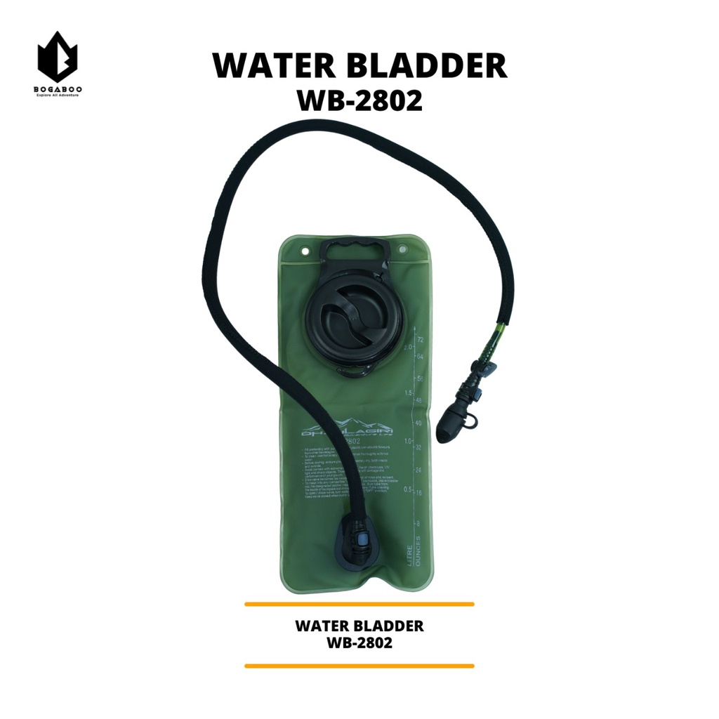 Bisa COD Water Bladder Green - Water Bladder Dhaulagiri - Kantong Air - Water bladder hijau - waterblader dhaulagiri 2802