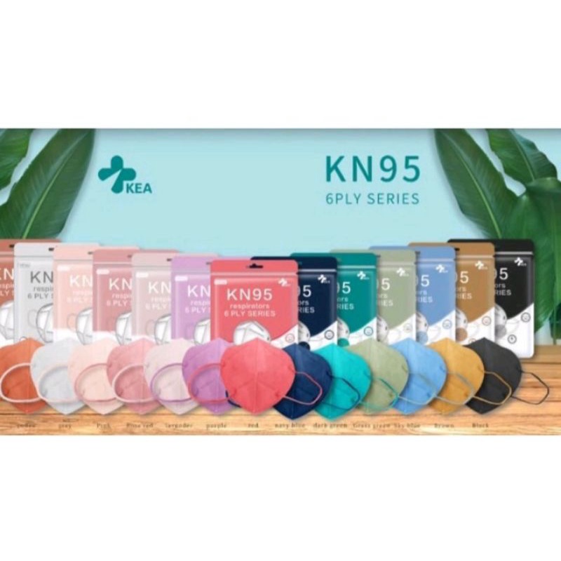 MASKER KN95 KEA RESPIRATOR 6PLY