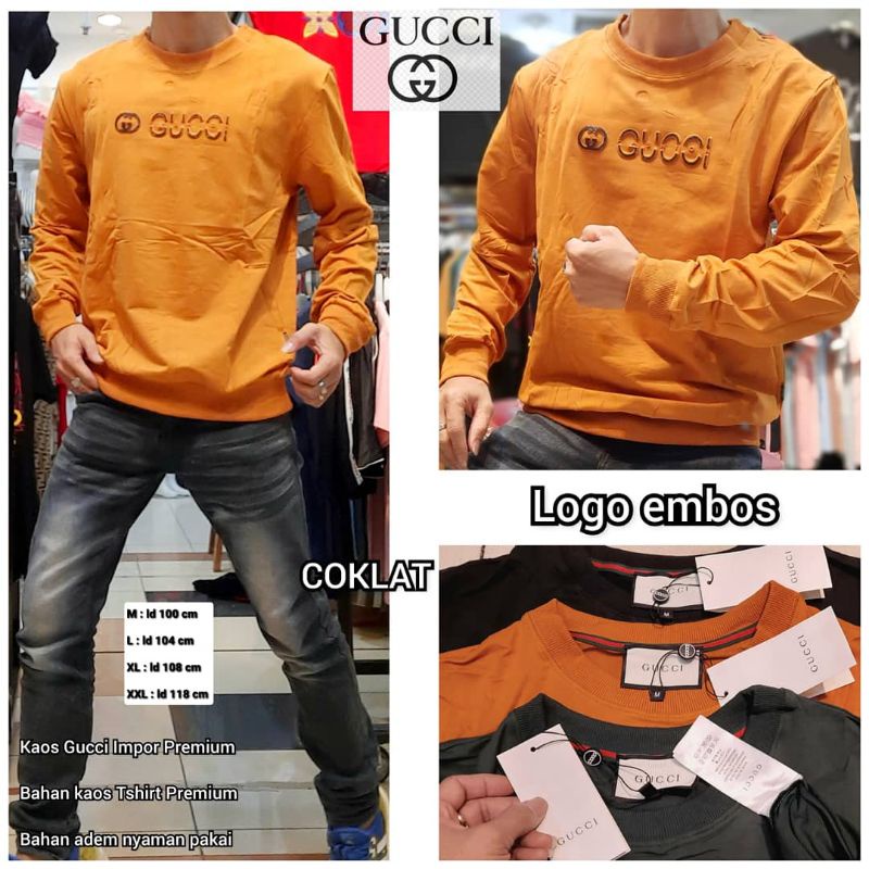 

sweater gucci tag label premium murah