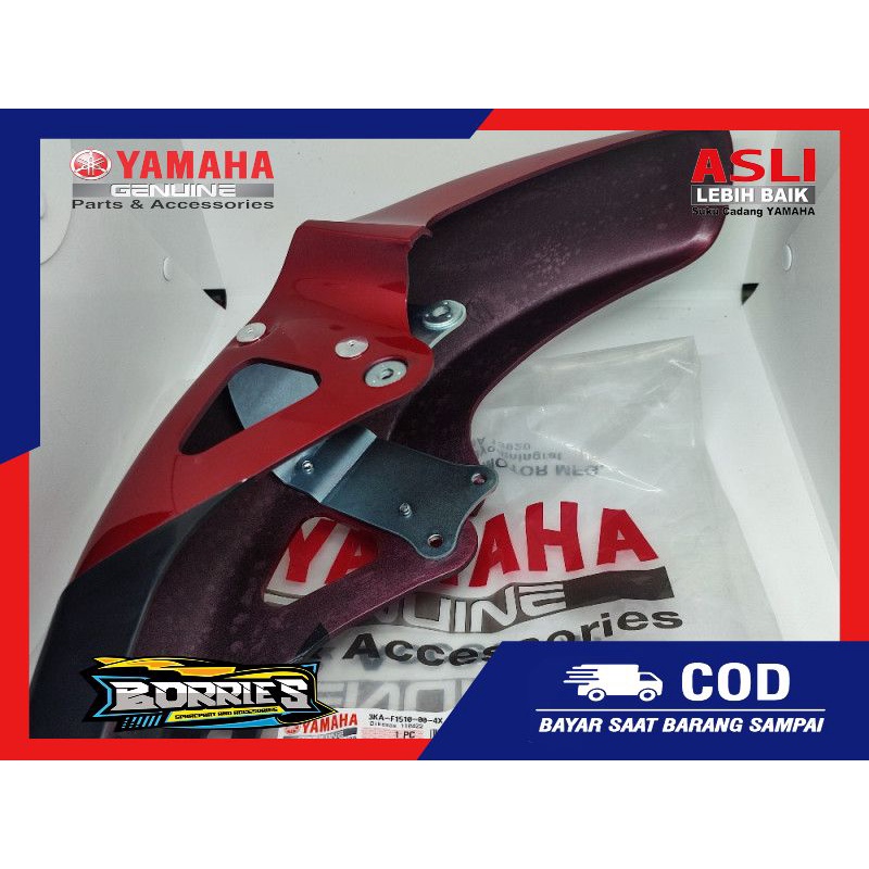 Slebor Spakbor depan Front Fender Comp Rxking Rx king Rxk Rx k Merah Original Yamaha 3KA-F1510-00-4X