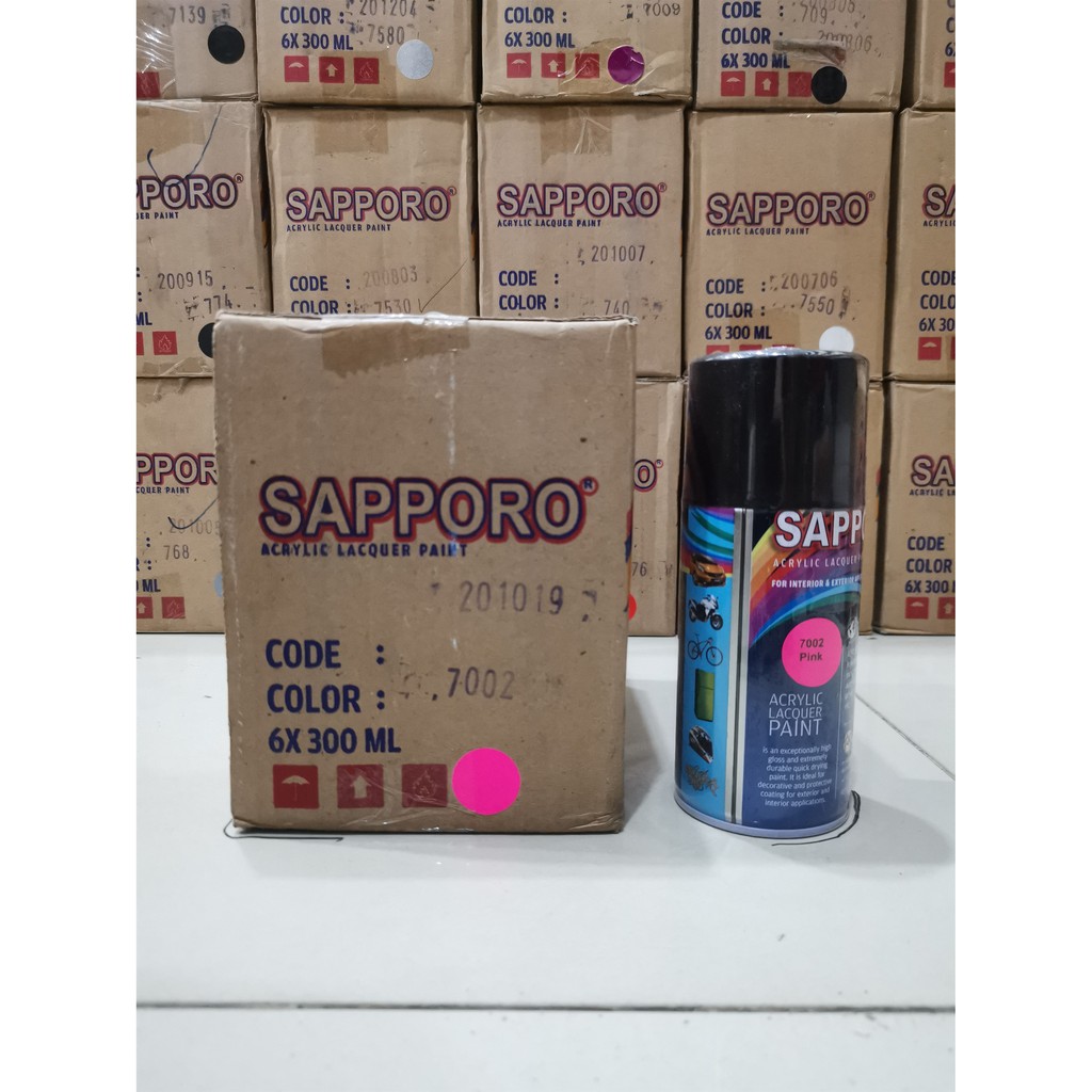 Cat Semprot Sapporo Paint 7002 Pink