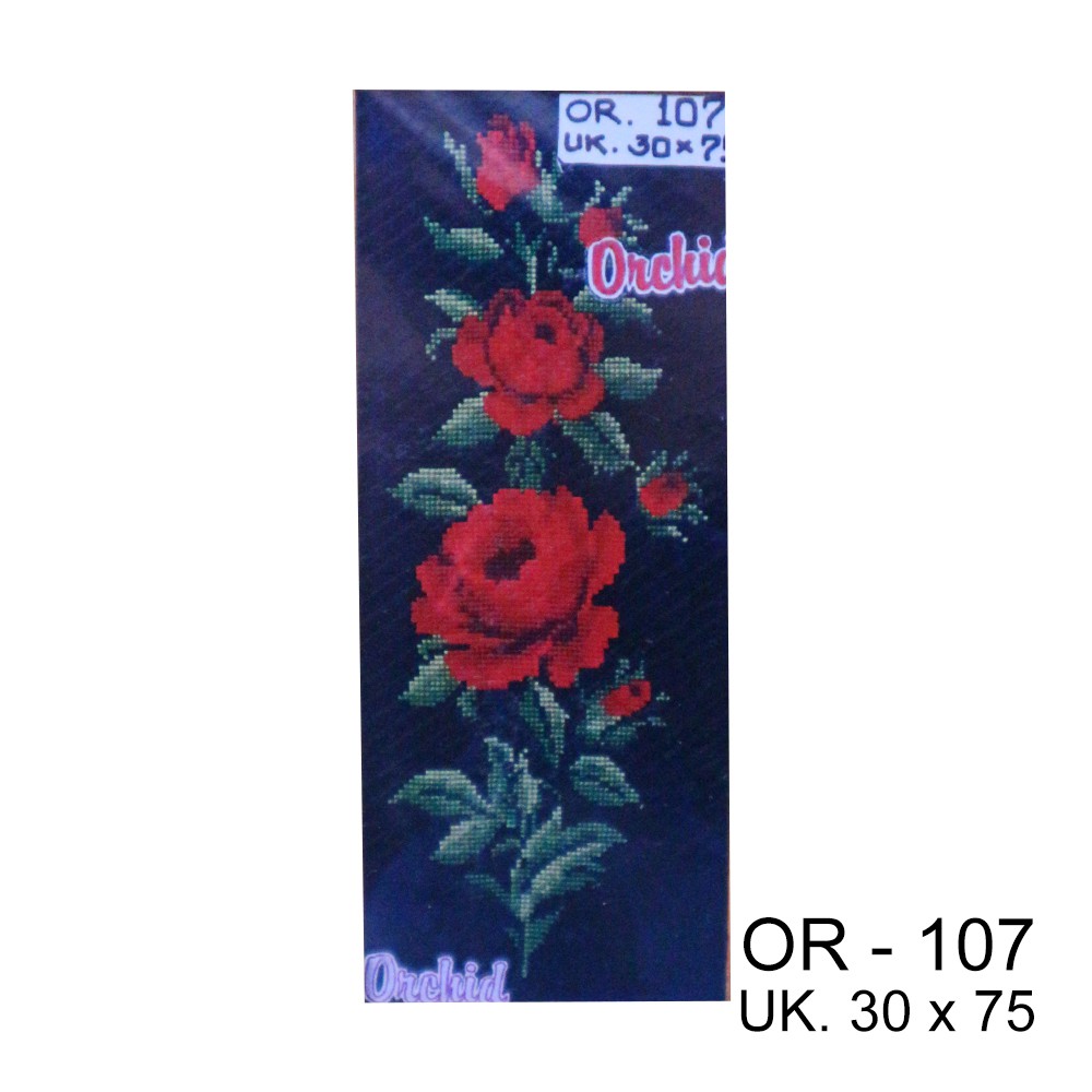 Kruistik Orchid - 107