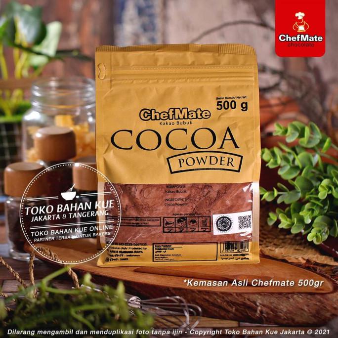 

Chefmate Cokelat Bubuk 500gr Red Cocoa Powder Premium Purecocoa