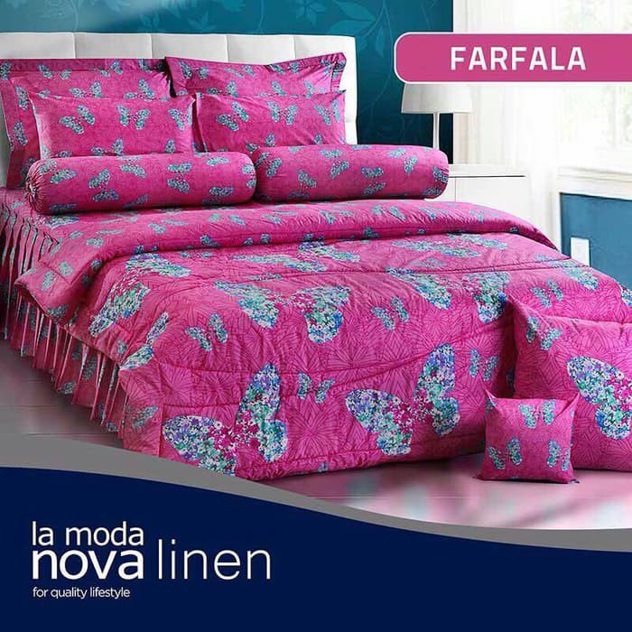 Sprei Nova linen king 180 x 200 - Farfala