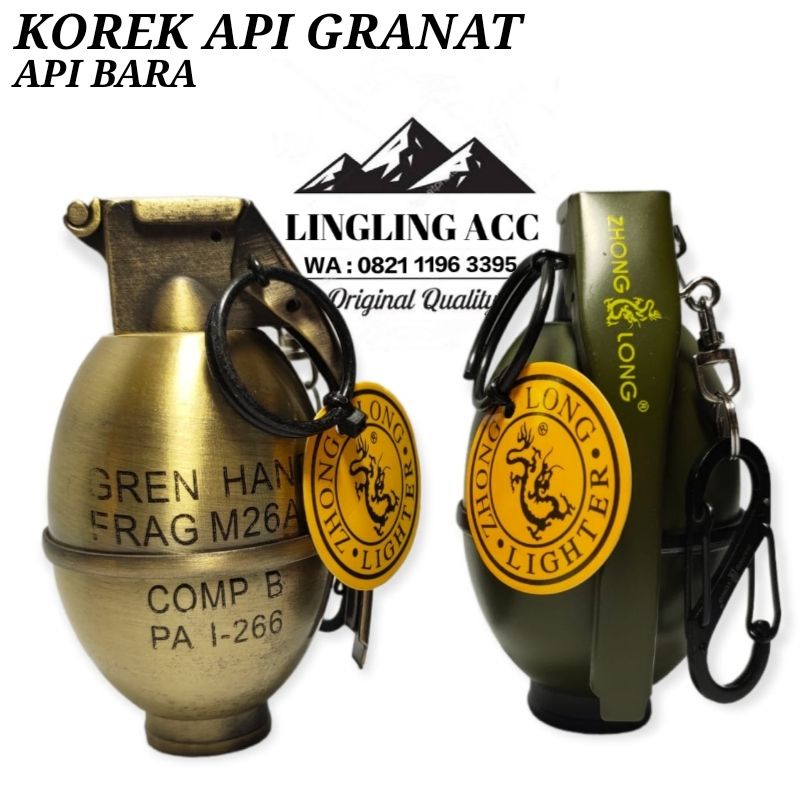 Jual Korek Api Granat 805 Korek Gas Korek Api Gantungan Kunci Shopee