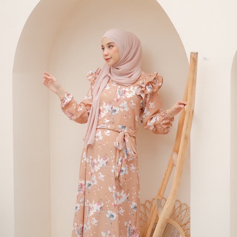 Koyu Hijab Gamis Kode Monalisa Dress