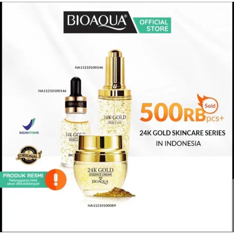 [Original] BIOAQUA 24K GOLD ESSENCE CREAM