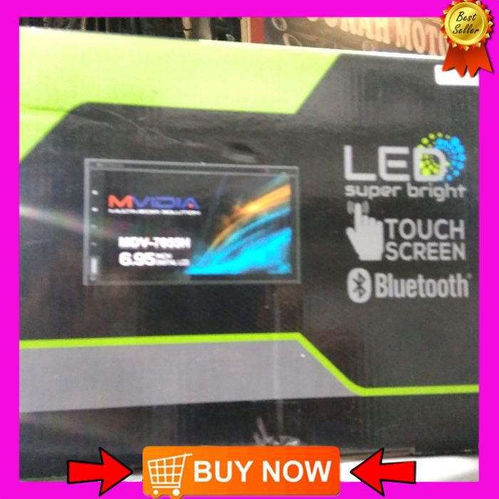 headunit.doubledin MVIDIA seri MDV-7055H.MILORINK and PULLGLAS.murmer