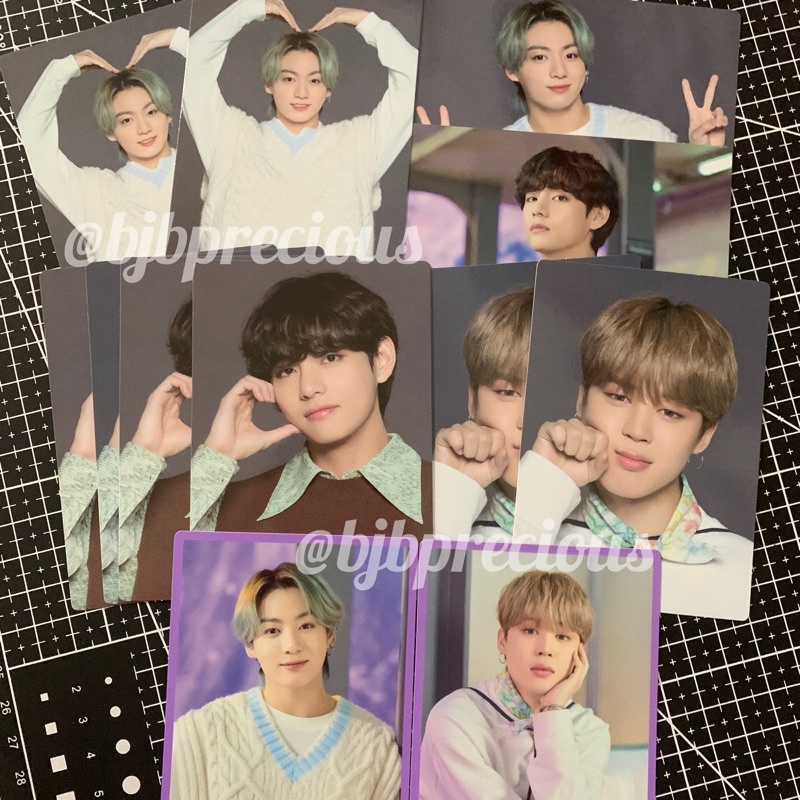 official mini photocard mpc bts muster sowoozo jimin taehyung v jungkook jk maknae line