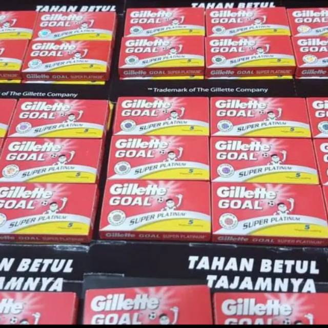 Gillette Goal isi Asli 100%
