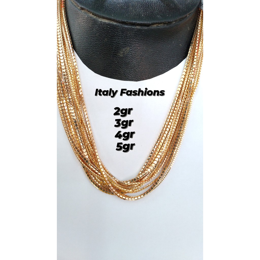 Kalung Italy Rose Gold 4 gram