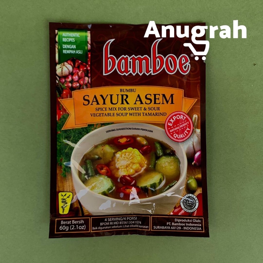 

Bamboe Bumbu Instant Masak Sayur Asem 60gr