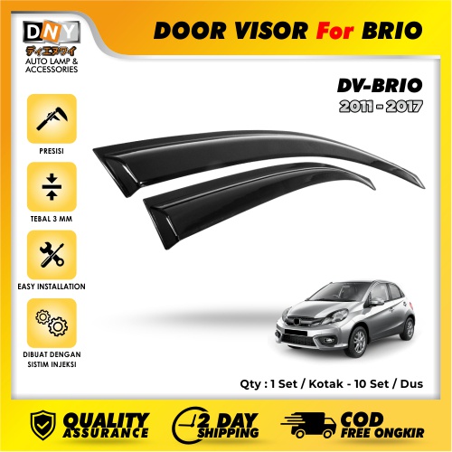 Talang Air / Door Visor DNY For Brio Injection High Quality