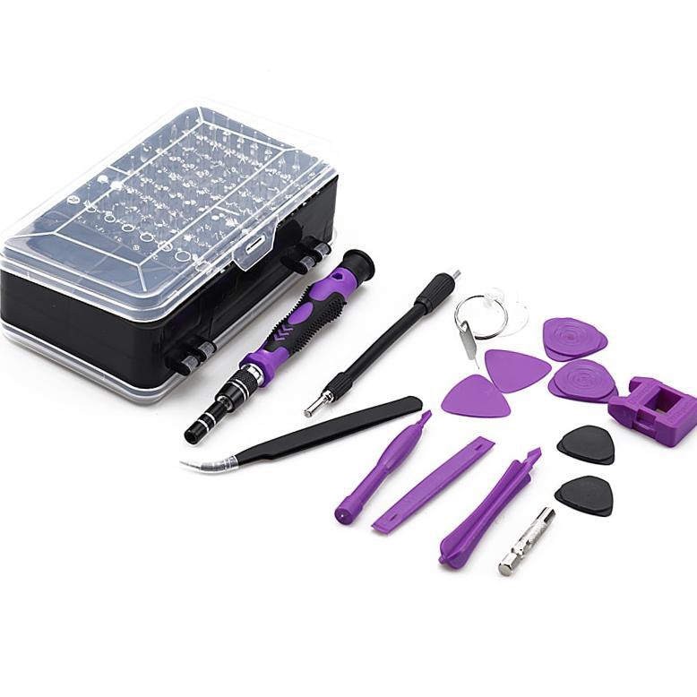 Grab Medan 115 in 1 Screwdriver Set Reparasi Smartphone Laptop Mini Precision Insulated Yalku 1