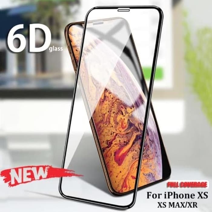 Tempered Glass Full Cover  6D 5D 9D Non-Packing Paking Grosir iPhone Samsung Vivo Xiaomi Oppo