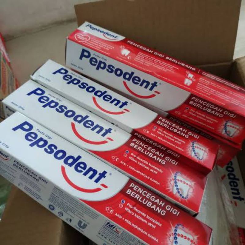 PEPSODENT 225GR PASTA GIGI PENCEGAH GIGI BERLUBANG