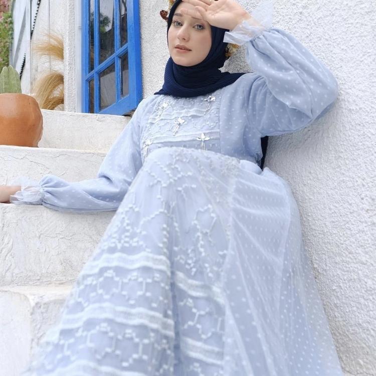 Sudah READY.. DYN -  Signature Beria Dress - Gamis Kondangan Premium