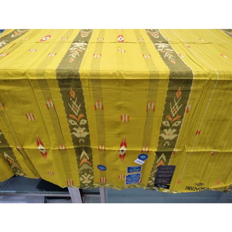 Sarung Abu Yaman 420 Motif SKT/ SONGKET KEMBANG