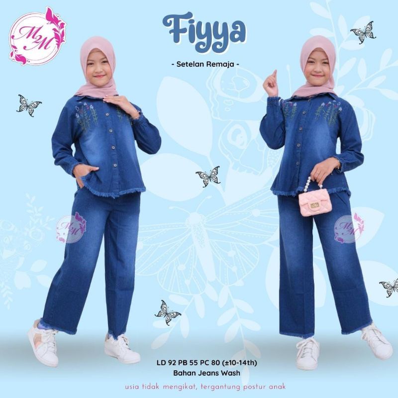 FIYYA SETELAN REMAJA ORIGINAL PRODUK BY M2M SET ANAK PEREMPUAN