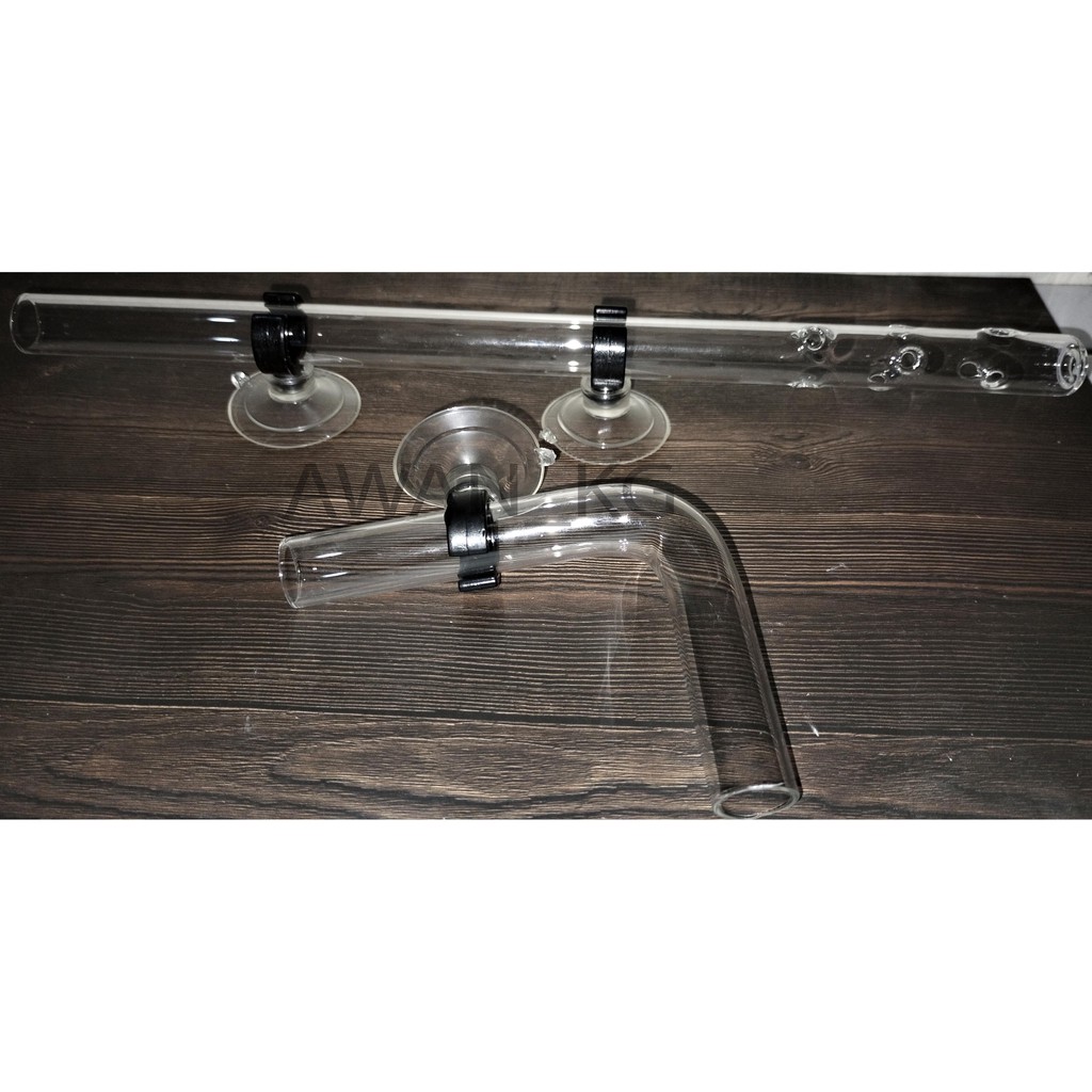 aquarium diy pyrex minimalis pipa canister lily pipe