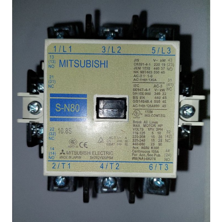 Kontaktor / Magnetic Contactor SN80