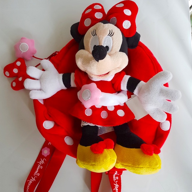 Tas Disney Anak Minnie Mouse Original Baru