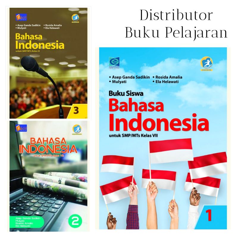 Grafindo - Buku Pelajaran Bahasa Indonesia Kelas 1 2 3 SMP/Mts K13 Revisi