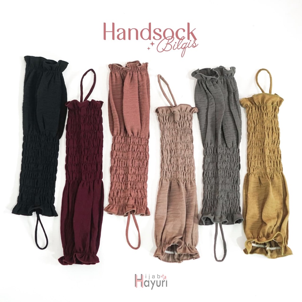 HANDSOCK BILQIS BY HIJAB HAYURI | HANSOCK CINCIN | MANSET CINCIN