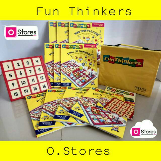 Buku Fun Thinkers Grolier | Shopee Indonesia