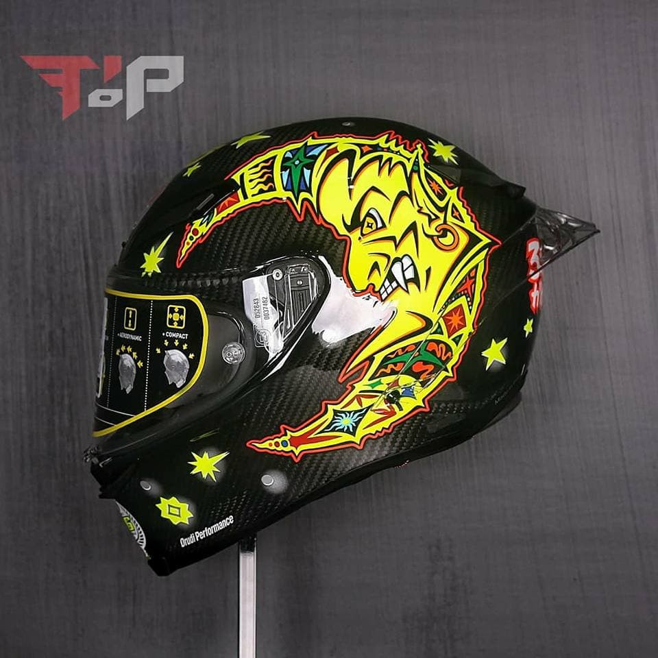 AGV PISTA GPR ROSSI 20YEARS SUN AND MOON (EUROPE FIT)