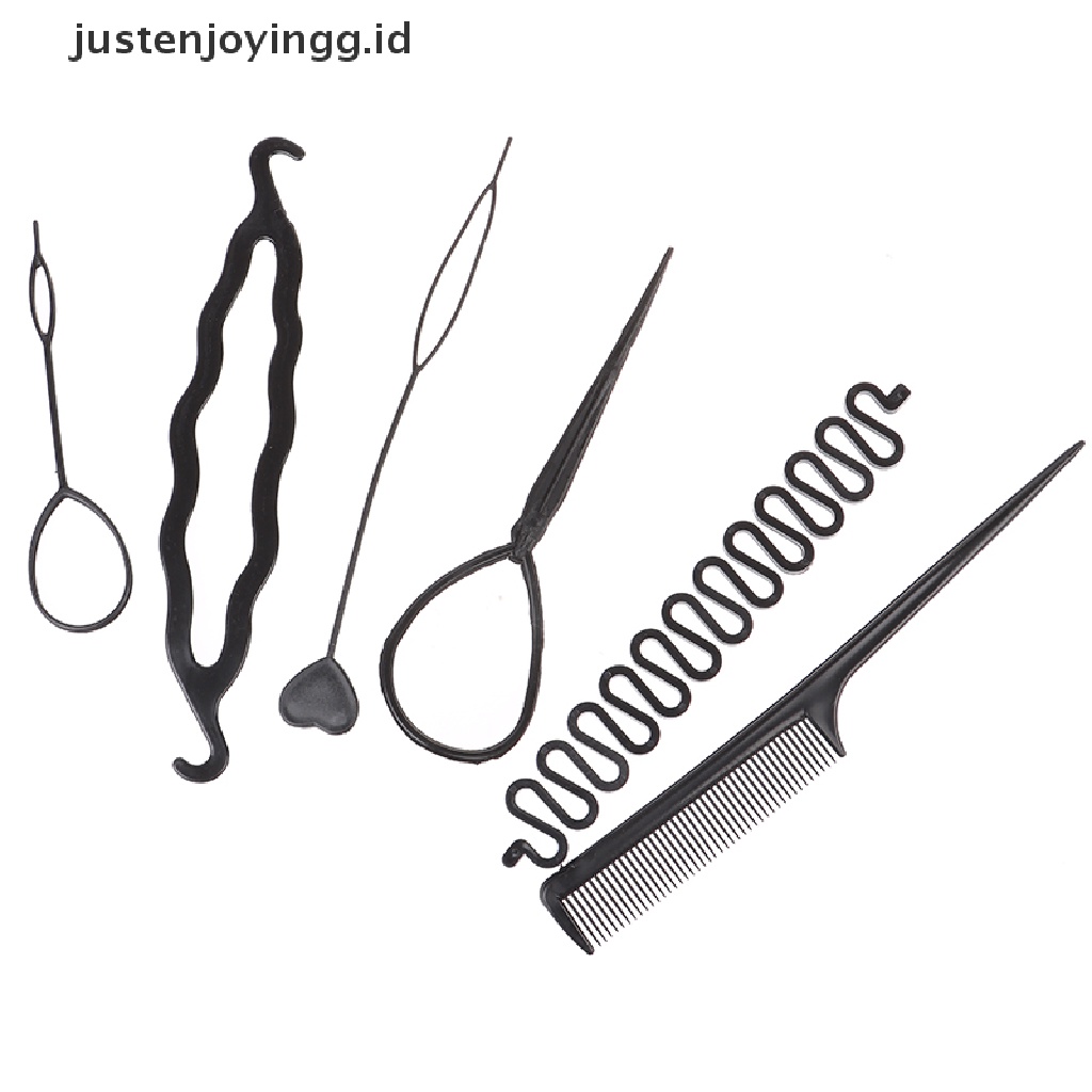 6 Pcs / Set Rol Rambut Spiral Keriting Untuk Anak Perempuan