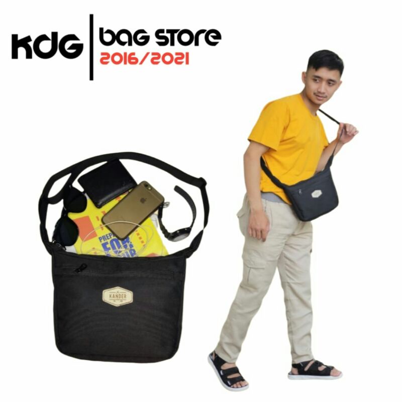 Tas Selempang Pria Slimbag Casual Kander Bag Stor