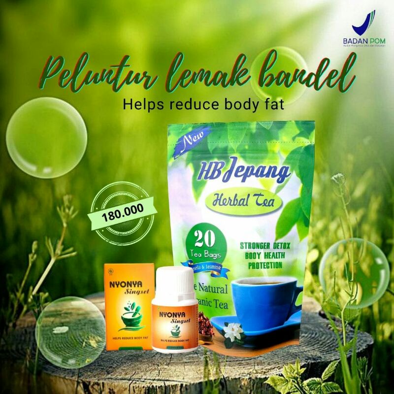 NYONYA SINGSET & TEH HERBAL HB JEPANG