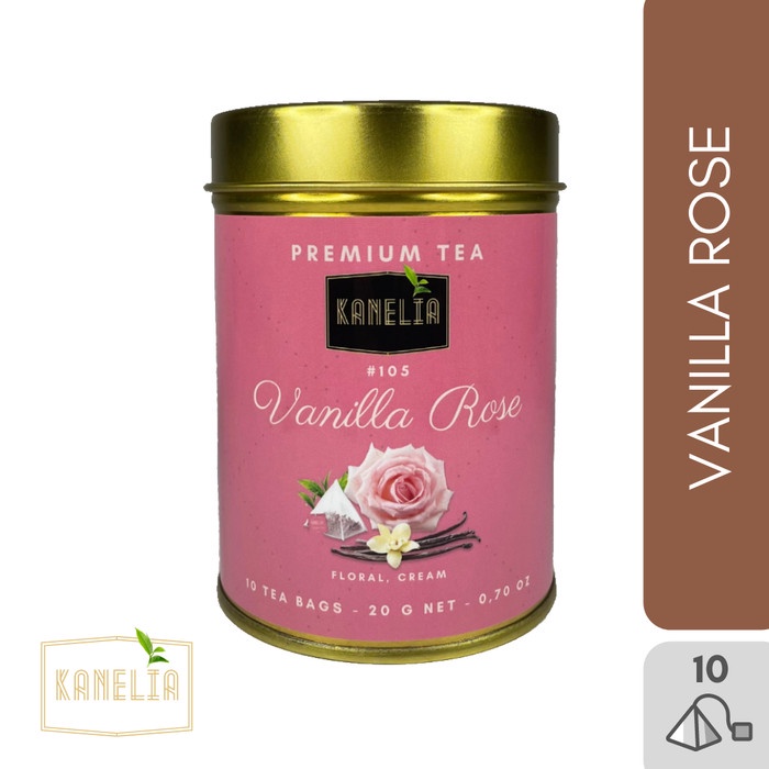 

(BISA COD) VANILLA ROSE / KANELIA Premium Black Tea / Teh Hitam Vanilla Rose