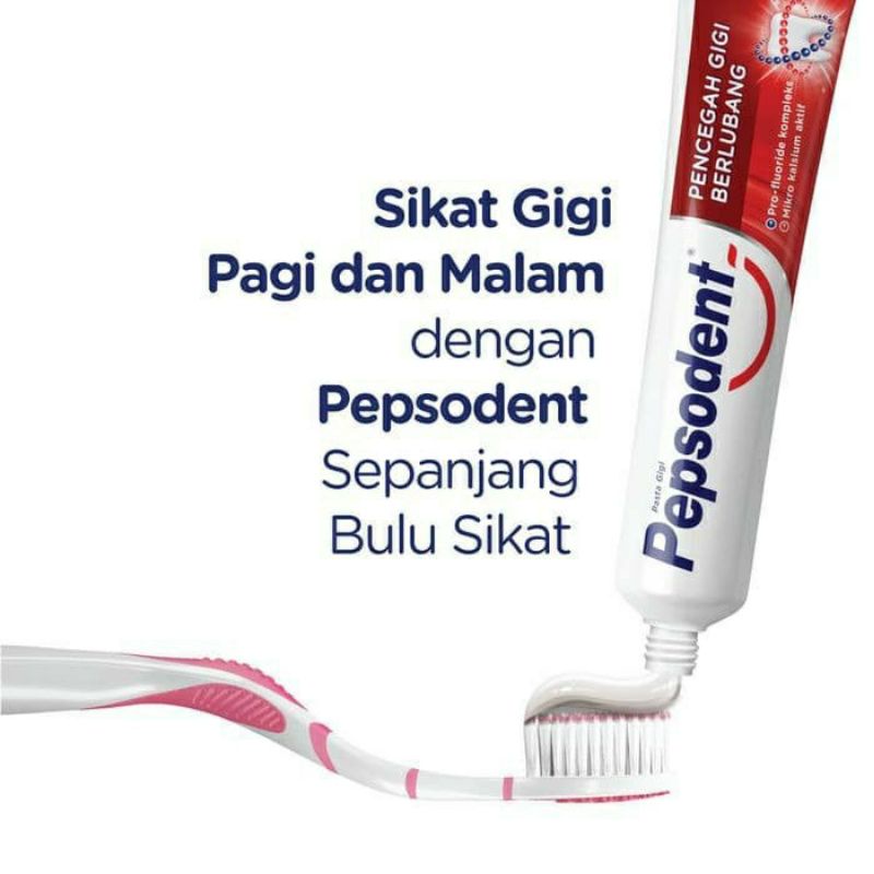 Pepsodent 25 Gram - Pasta Gigi Odol 25 Gram Kecil 1 Pcs