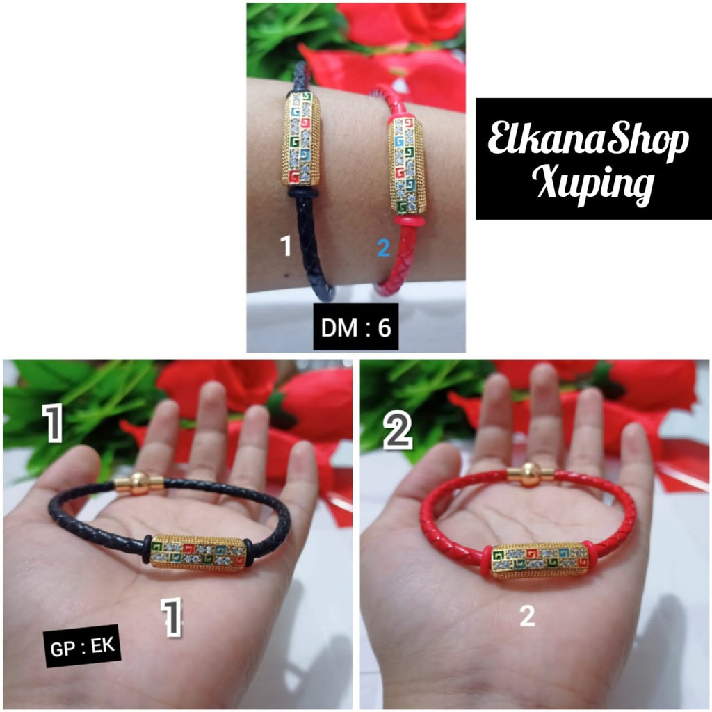 Gelang pandora magnet liontin tabung